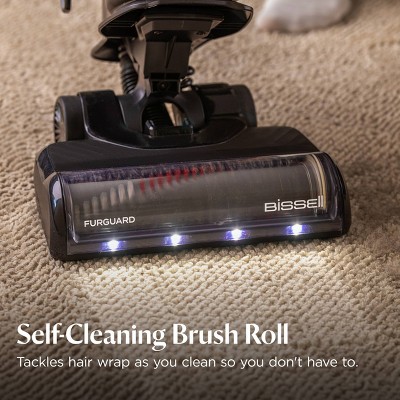(MISSING ACCESSORIES)BISSELL CleanView Max FurGuard LiftOff Pet Hair Pick-Up Vacuum Cleaner 4243 25' 11.7 Black
