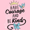 Girl's Cinderella Have Courage and Be Kind T-Shirt - 2 of 4