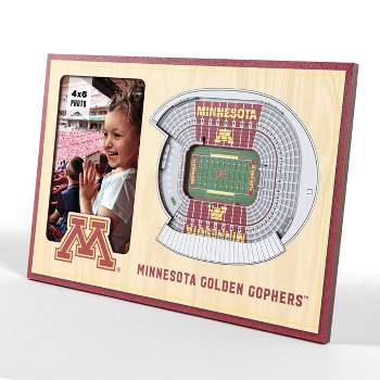 4" x 6" NCAA Minnesota Golden Gophers 3D StadiumViews Picture Frame