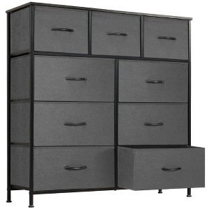 CAVINAS Fabric Dresser,Multifunctional Dressers Organizer with Drawers,Closet Organizer for Bedroom,Nursery,Entryway - 1 of 4