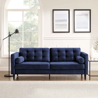 MINIMORE Modern Style 80.3"W Jeses 3Seater Mid-century Sofa