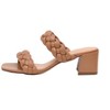 CUSHIONAIRE Women's Onyx braided Heel Sandal +Memory Foam, Wide Widths Available - 3 of 4