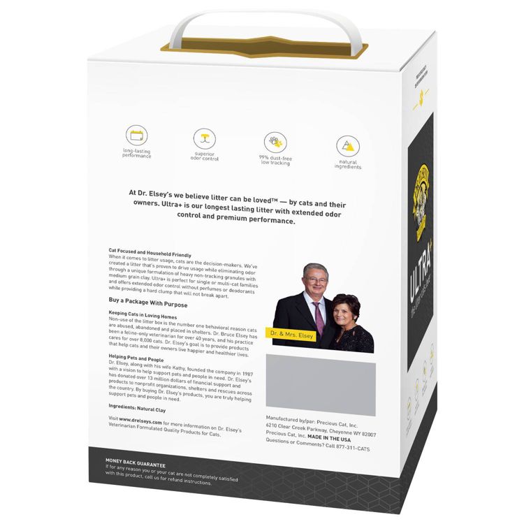 Dr. Elsey&#39;s Ultra+ Cat Litter - 20lbs, 2 of 6