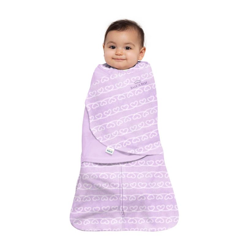 HALO Innovations Sleepsack Micro-Fleece Swaddle Wrap, 5 of 10
