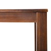 Manila Wooden Modern Beach for outdoor Garden dining table-Christopher Knight Home - 3 of 4