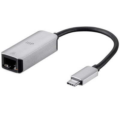 Monoprice Mobile Series USB-C to HDMI 4K@30Hz VGA 2-Port USB 3.0 Gigabit  RJ45 SD Card USB-C Data Port USB-C 100W Power Delivery Dock Adapter with  Folding USB-C Connector 