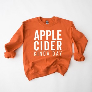 Simply Sage Market Women's Apple Cider Kinda Day Gildan Sweatshirt - 1 of 2