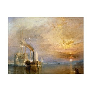 Trademark Fine Art -Joseph Turner 'The Fighting Temeraire 1839' Canvas Art - 1 of 4