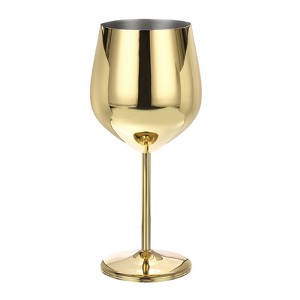 Unique Bargains Stainless Steel Wedding Party Shatterproof Reusable Cocktail Mugs - 1 of 4