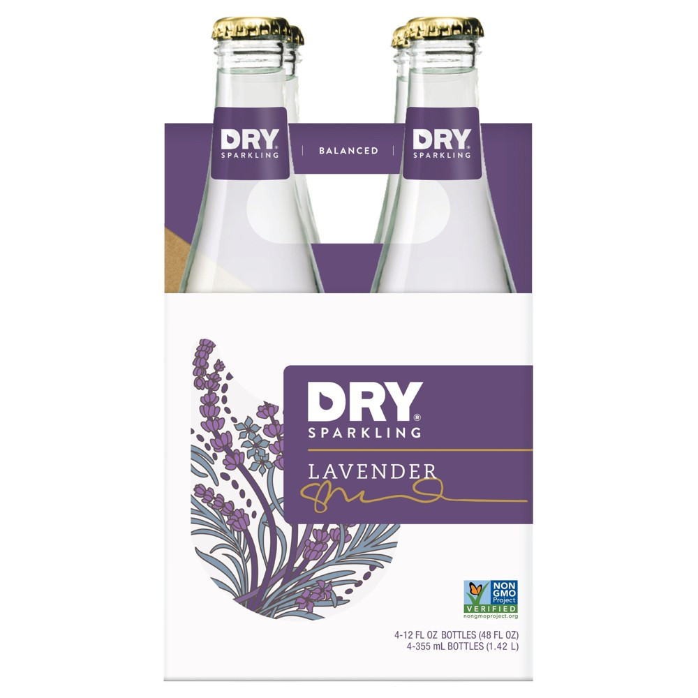 UPC 851818001051 product image for DRY Sparkling Lavender - 4pk / 12 fl oz Bottles | upcitemdb.com