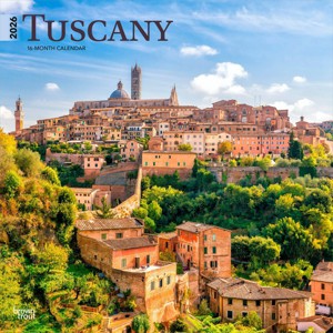 BrownTrout 2026 Tuscany 12"x24" Hanging Square Wall Calendar Plastic-Free - 1 of 4