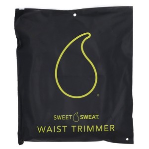Sweet Sweat Waist Trimmer for Women and Men - Sweat Band Waist Trainer for High-Intensity Training & Workouts, 5 Sizes - 1 of 3