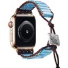 Worryfree Gadgets Handmade Band with Natural Stone for Apple Watch 38/40/41mm, 42/44/45mm iWatch Band Series 8 7 6 SE 5 4 3 2 1 - 2 of 4