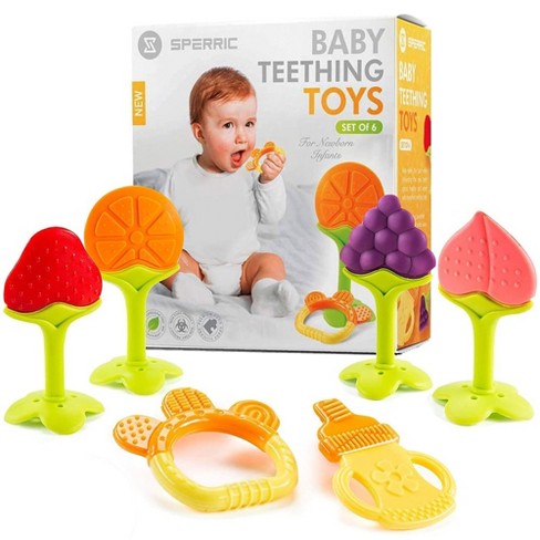 Safe teething shop toys for babies