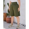 Clearlove Women's Plus Size Wide Leg Pants Casual Loose Lounge Pants with Pockets - 3 of 4