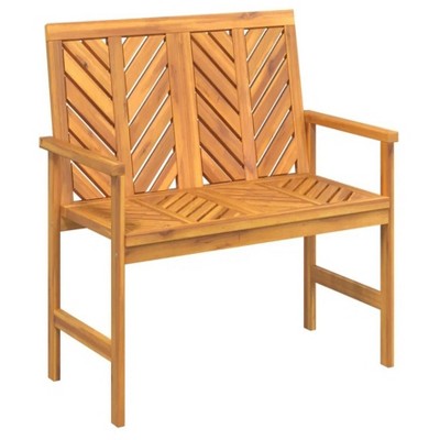 Patio Bench 42.9" Solid Wood Acacia