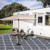 Acekool Outdoor Rug, Waterproof Reversible Easy Care Patio Mat, Lightweight Portable Carpet for RV, Camping, Deck, Balcony - 2 of 4