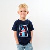 The Juniper Shop She Loves America Checkered Youth Short Sleeve Tee - 3 of 4