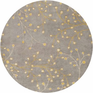 Hauteloom Elsu Mustard Wool Area Rug - 1 of 4
