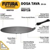Hawkins 11" Futura Nonstick Flat Dosa Tava Griddle: Anodized Aluminum, Gas Compatible, Hand Wash, 1-Year Warranty - 2 of 4