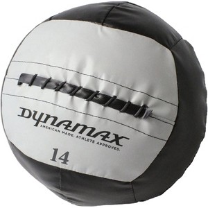 Power Systems Dynamax 14" Medicine Ball (4 lb), Soft-Shell Weighted Medicine Ball for Full Body Training - 1 of 4