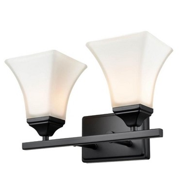 Millennium Lighting 2 - Light Vanity in  Matte Black