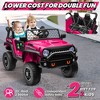 JOYRACER 24V 4WD 4-Wheeler Ride-On Truck Toys, 2-Seater Kids Electric Car w/ Remote, 7AH Battery, Spring Suspension, Bluetooth, Gift for Boys & Girls - 3 of 4