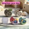 JDICTION Silicone Epoxy Resin Molds - Conch Shell Shaped Sea Animal Design, for Plaster/Wax Candle Holders & DIY Home Décor - 3 of 4