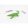 Collectible Wildlife Gifts | Crocodile, Alligator, Plastic Toy Reptile, Realistic Figure, Model,   Educational, Gift,       3"       F1753 B42 - 3 of 4