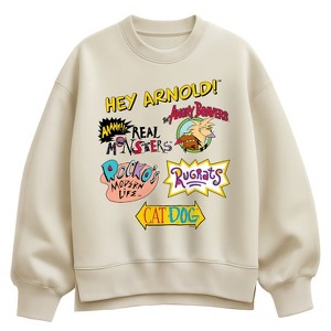 Women's - Nickelodeon - Retro Nick Logos - 1 of 1