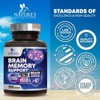 Brain Booster Nootropic Supplement 1000mg Support Focus Energy Memory & Clarity - 240 Capsules By Nature's Nutrition - 3 of 4