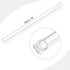 Unique Bargains Lamp Lantern Water Cooling System Acrylic Round Pipe Clear 18" - 2 of 4