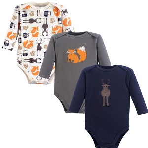 Luvable Friends Hudson Baby Long-Sleeve Bodysuits - 1 of 2