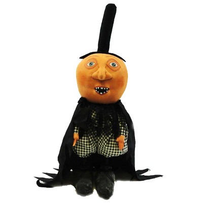Gallerie Ii 22.0 Inch Moonhead Halloween Figurine , Halloween Decor Pumpkin Witch (1PC)