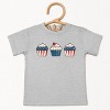 The Juniper Shop Patriotic Cupcakes Toddler Short Sleeve Tee - 2 of 4