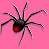 Women's Design By Humans Halloween spider tshirt By bambino Racerback Tank Top - 2 of 3