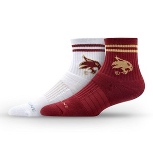 NCAA Texas State Bobcats 2pk Socks - 1 of 3