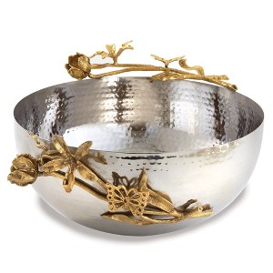 Jiallo Gold Butterfly bowl  11" dia. - 1 of 1