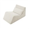 Bean Bag Chair with Ergonomic Design, Memory Foam Lazy Floor Sofa for Adults & Kids, Comfy Lounge Chair for Living Room, Office - ModernLuxe - 4 of 4