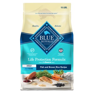 Blue Buffalo Life Protection Formula Natural Adult Dry Dog Food with Fish and Brown Rice - 1 of 4