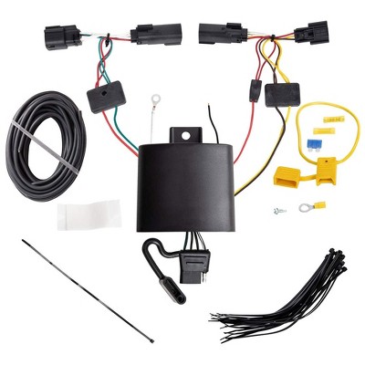 Tekonsha 118779 4-Way T-One Trailer Towing Tow Harness Connector Assembly Kit with Simple Installation for Year 2019 to 2021 Jeep Cherokee