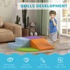 Runesay Colorful Foam Play Set for Children,  4 Piece Soft Indoor Climber for Crawling or Sliding - 4 of 4