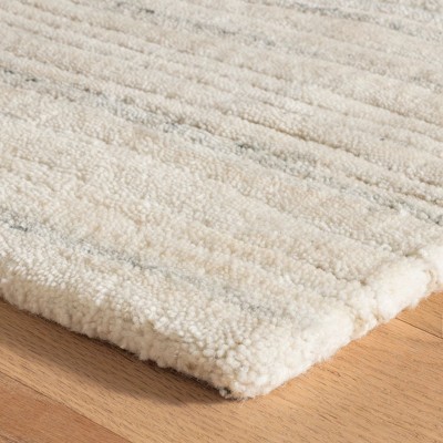 Avery Oatmeal Hand Tufted Wool Runner Rug 2.5x8
