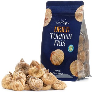 Eastanbul Dried Figs Whole, Sun Dried Fruit Chips, No Sugar Added Turkish Figs, Vegan, Gluten-Free, 14.5oz - 1 of 4