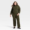 Women's Long Sleeve Brushed Mockneck Top - A New Day™ - 3 of 3