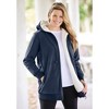 Woman Within Women's Plus Size High Pile Fleece Fleece Jacket - image 3 of 3