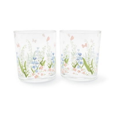 2pk 25oz Glass Tumblers - Bullseye's Playground™