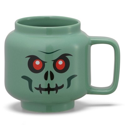 LEGO: Green Skeleton Small Ceramic Mug, 8.6oz