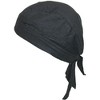 CTM Cotton Premium Lined Solid Do Rag Bandana - 4 of 4