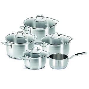 Beka Royal 9 piece Cookware Set, Stainless Steel - 1 of 2